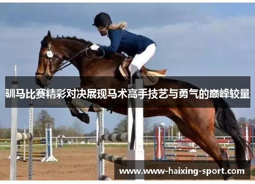 驯马比赛精彩对决展现马术高手技艺与勇气的巅峰较量